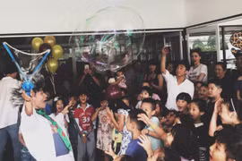 Hồ Ngọc Hà, Cường Đô La tái hợp mừng sinh nhật Subeo