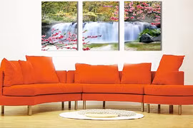 Treo tranh nghệ thuật thế này, vợ chồng thuận hòa, cả nhà yên ấm