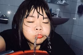 Gặp nàng béo không ngại làm xấu để mua vui cho mọi người