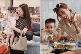 Chân dung quý tử nhà Á hậu Tú Anh