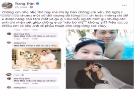 Trang Trần bức xúc vì antifan chê chồng xấu