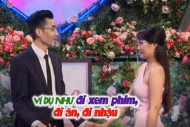 Gái xinh cực mặn tham gia hẹn hò khiến bạn trai khốn đốn