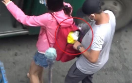 Video: Khu 'tam giác vàng' của băng nhóm móc túi ở TP.HCM