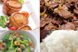 Thực đơn cơm chiều: Toàn món lạ miệng