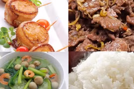 Thực đơn cơm chiều: Toàn món lạ miệng