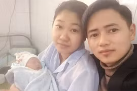 Chồng trẻ xúc động khi chứng kiến quá trình vượt cạn đau đớn của vợ