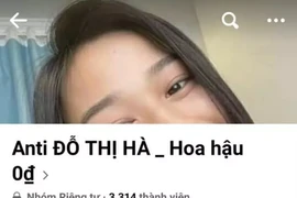 Đỗ Thị Hà có group anti 3300 thành viên, bị xóc xiểm "hoa hậu 0 đồng"