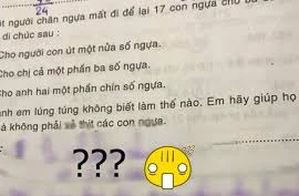 Đáp án cho bài toán của cậu nhóc tiểu học khiến cô giáo cười xỉu