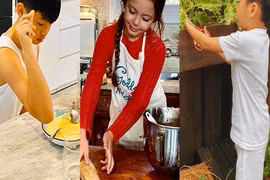 Hội "con nhà giàu" sao Việt: Chăm chỉ nhất là nhà Tăng Thanh Hà