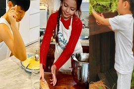 Hội "con nhà giàu" sao Việt: Chăm chỉ nhất là nhà Tăng Thanh Hà