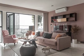 Chiêm ngưỡng căn hộ sắc hồng lãng mạn 170 m2 tại TP Thủ Đức