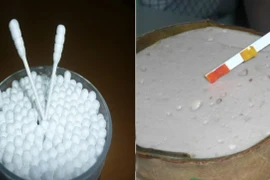 Cách phát hiện thực phẩm chứa hàn the chỉ bằng tăm bông