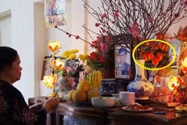 Hoa cúng trên bàn thờ nên cắm mấy bông để tụ tài, đón lộc