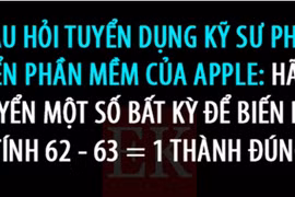 Phép tính đơn giản mà khiến nhiều người tạch