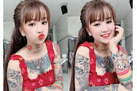 Mặc kệ "miệng đời", cô gái xinh đẹp An Giang 19 tuổi xăm kín ngực