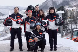 Hot girl trượt lòng máng và giấc mơ Olympic mùa Đông