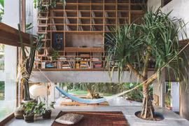 Đem cả rừng, biển vào phòng khách với cách deccor 'chất phát ngất'