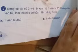 Bài toán lớp 1 cực hack não khiến bà mẹ trẻ phát hoảng
