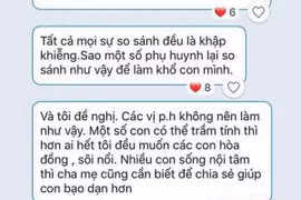 Sợ học sinh bị mắng sau họp phụ huynh, giáo viên viết tâm thư xúc động