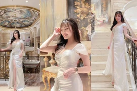 Âu Hà My trở lại với thời trang hở táo bạo