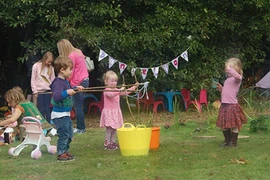 Trường mẫu giáo trong rừng