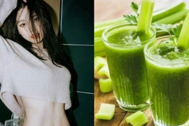 Nước ép cần tây giúp trị mụn nhưng phải dùng đúng cách mới hiệu quả