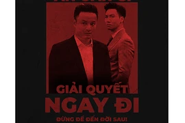 Loạt ảnh "chị Nguyệt", "Người phán xử" theo phong cách "Chạy ngay đi"