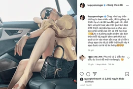 Lệ Quyên khoe ảnh với góc chụp hiểm hóc