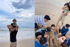 Cường Đô La hạnh phúc khoe ảnh cả nhà đi chơi, Subeo và Suchin giật spotlight