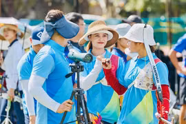 Hình ảnh đời thường của cung thủ 20 tuổi Ánh Nguyệt