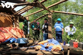 Mưa lốc làm hư hỏng gần 90 nhà dân ở huyện Mù Cang Chải