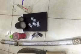 Triệt phá ổ nhóm tàng trữ ma túy, vũ khí nóng ở Hải Phòng