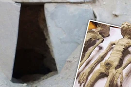 Bên trong hầm mộ chứa xác ướp “người ngoài hành tinh” 