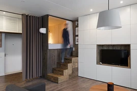 Căn hộ 35m2 thiết kế khéo léo mang lại cảm giác lớn hơn rất nhiều