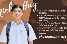 Chàng thủ khoa cao 1,85 m, đạt 30 điểm vào ĐH Y Dược TP.HCM