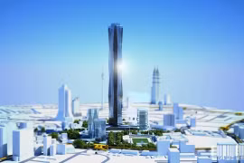 Tòa nhà cao nhất thế giới sắp mất ngôi, 1.000m chưa là gì