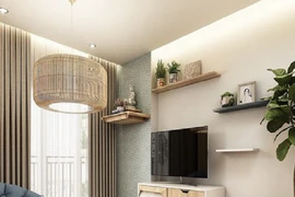 Căn hộ hiện đại 68m2 mang hương vị đồng quê