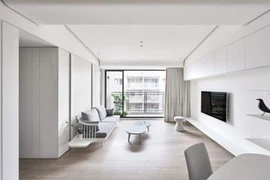 Ấn tượng với ngôi nhà phong cách "tuyết trắng" ở Trung Quốc