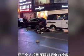 Video: Nhảy lầu tự tử rơi trúng 2 nữ sinh đi đường, cả 3 tử vong tại chỗ