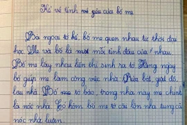 Cô nhóc kể chuyện yêu của bố mẹ, câu chốt phụ huynh đỏ mặt