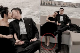 Bạn gái mới của Huỳnh Anh bị soi chỉnh ảnh photoshop