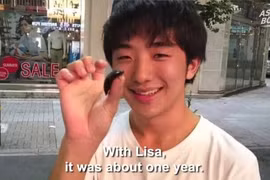 Chàng trai Nhật Bản hẹn hò với gián suốt một năm