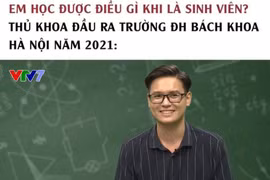 Khi thủ khoa đầu ra ĐH Bách Khoa là “vựa muối”