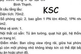 Quảng cáo cho thuê nhà hấp dẫn thế này, bảo sao khách cứ đến ầm ầm