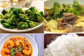 Thực đơn cơm chiều: Món ngon cho gia đình 4 người