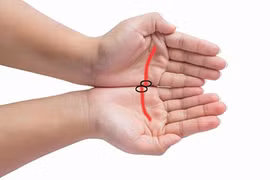 Xem tình duyên đào hoa hay đứt đoạn chỉ qua bàn tay