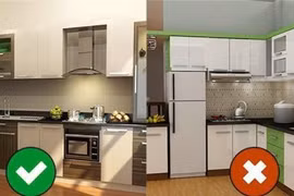 Đặt bếp cần nhớ những nguyên tắc vàng này