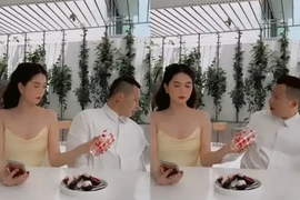 Ngọc Trinh bị chê kém sang khi đổ nước vào vùng kín Vũ Khắc Tiệp