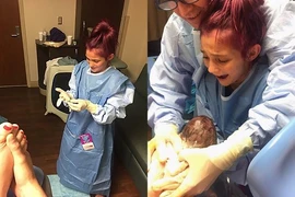 "Nữ hộ sinh" 12 tuổi gây sốt khi đích thân đỡ đẻ cho mẹ ruột