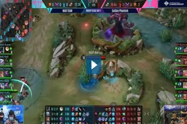 Video : Ván đấu giữa Team Flash và Saigon Phantom